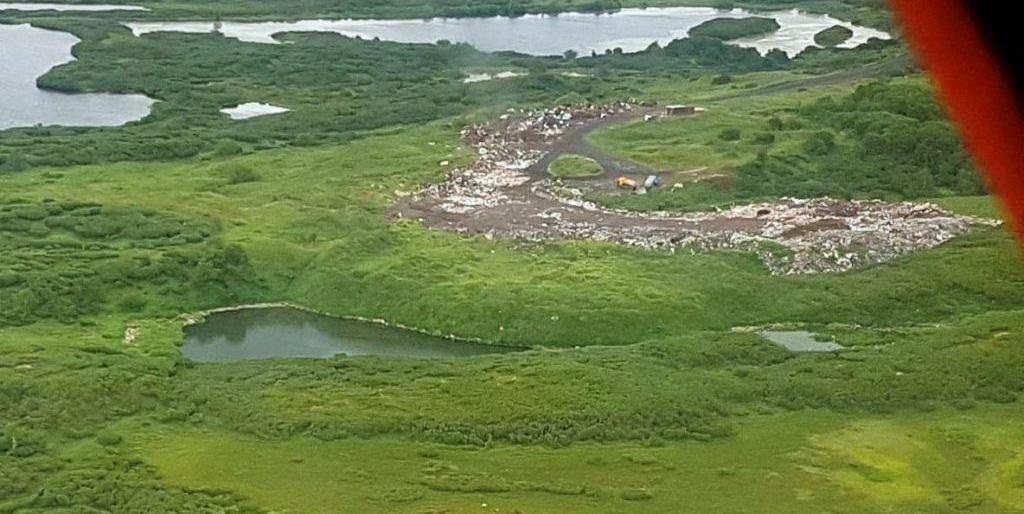 Свалка в 3 га «украшает» окрестности поселка Оссора